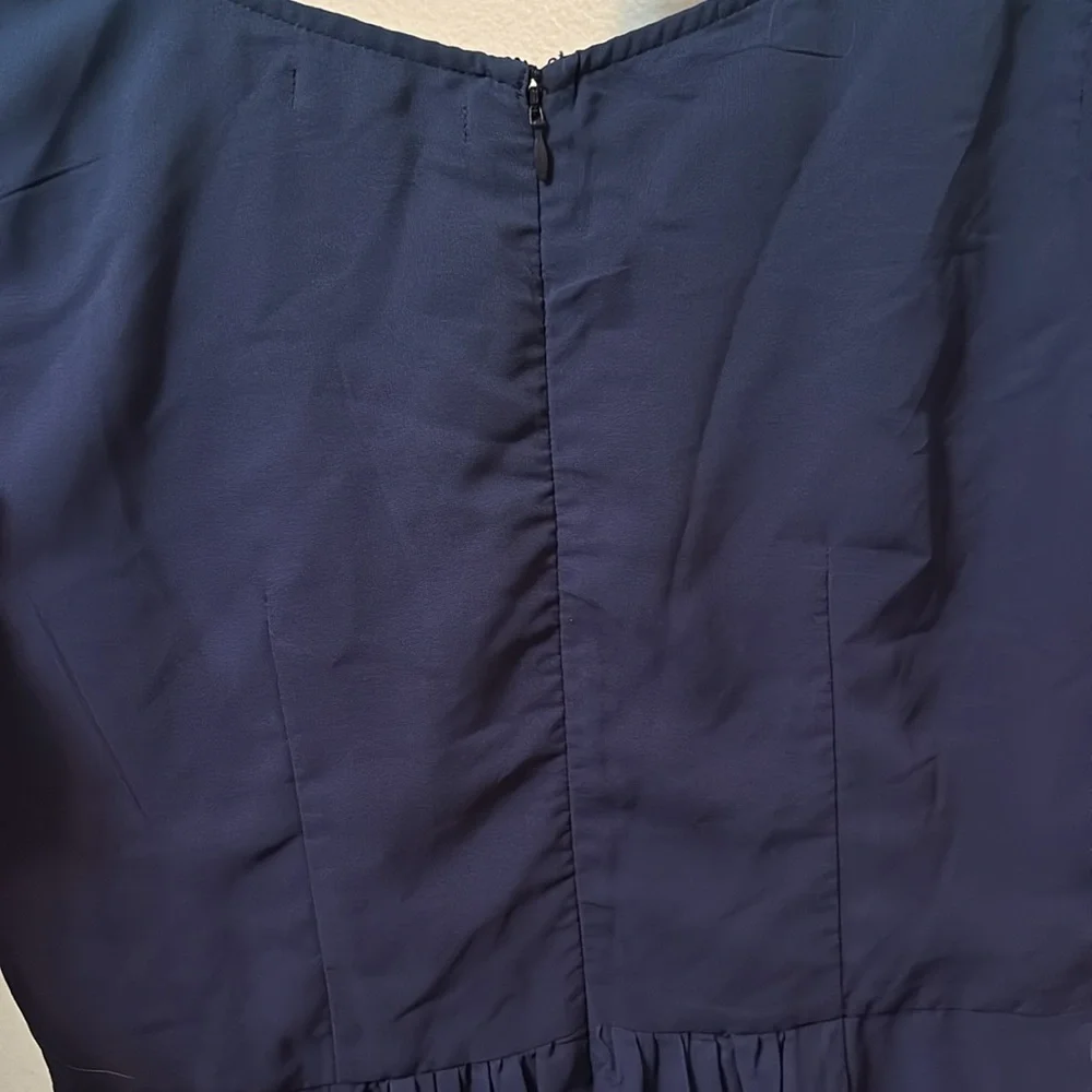 EShakti Dress custom Women’s Size 10 knee length ombre dress, pockets NWOT - Picture 7 of 9